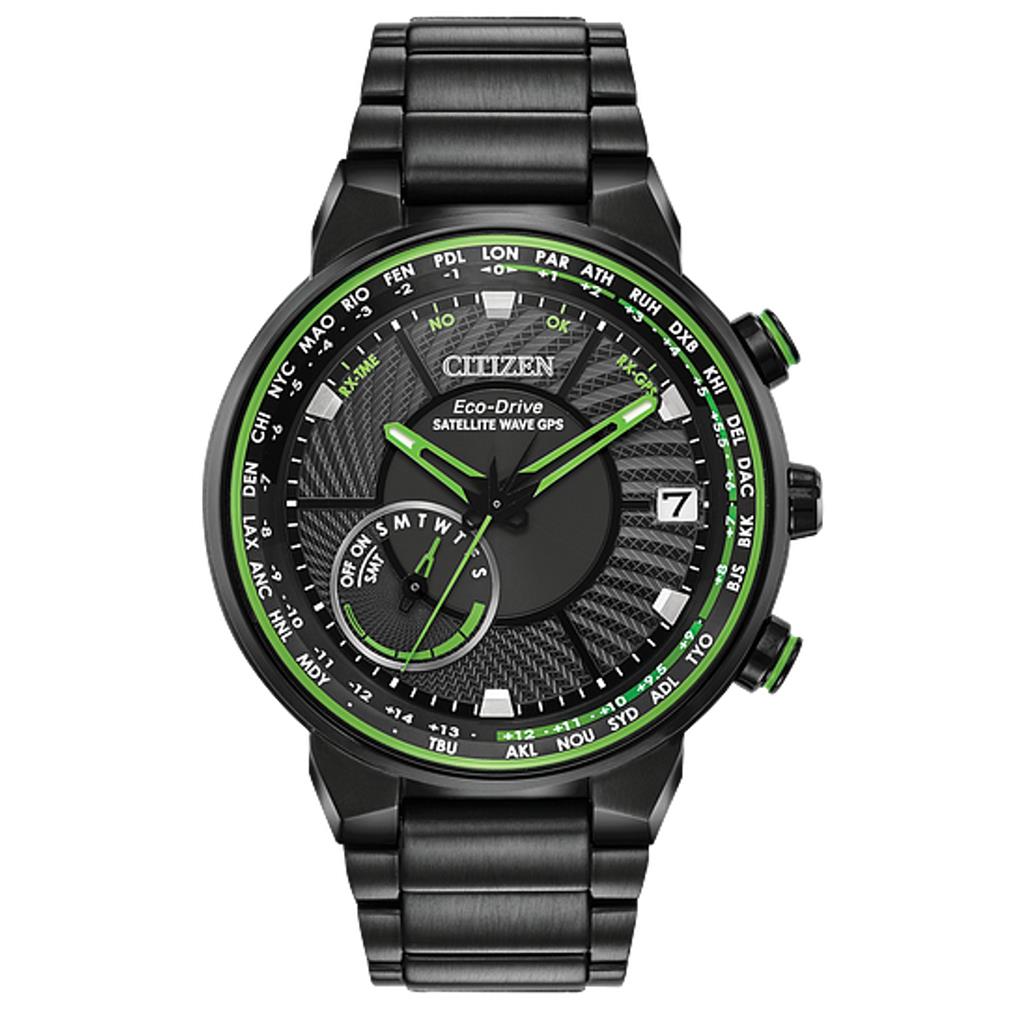 Citizen Satellite Wave GPS Freedom WR100 Watch CC3035-50E