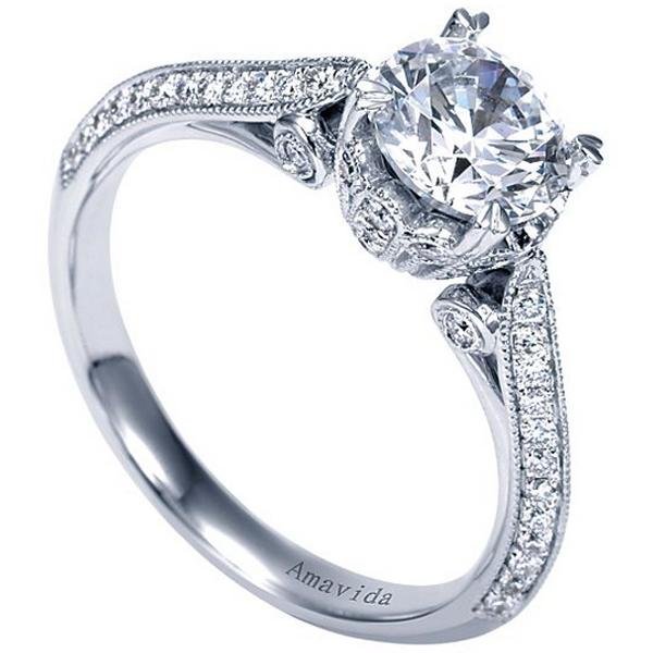 Gabriel Amavida "America" Diamond Engagement Ring