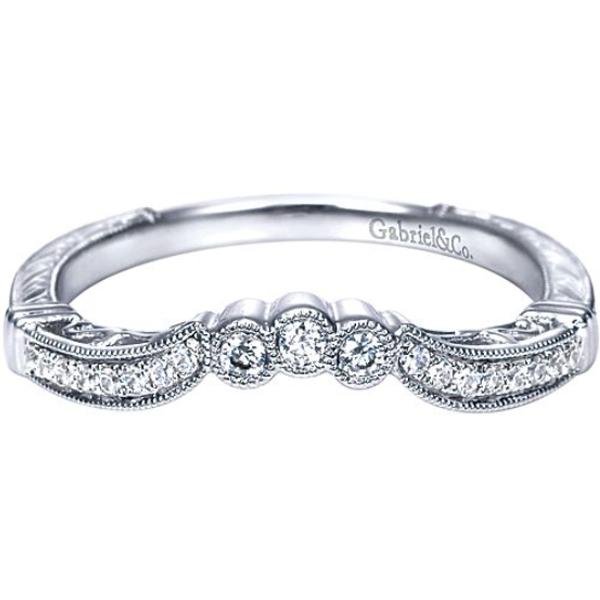 Gabriel Amavida "Armada" Curved Diamond Wedding Ring