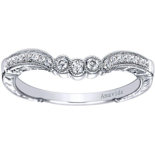 Gabriel Amavida "Armada" Curved Diamond Wedding Ring