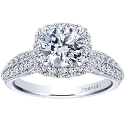 Gabriel & Co. "Georgia" Diamond Engagement Ring