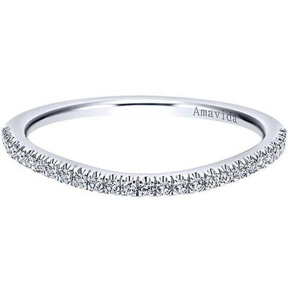 Gabriel Amavida "Jaeley" Curved Diamond Wedding Band