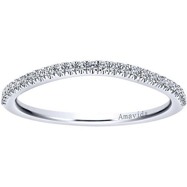 Gabriel Amavida "Jaeley" Curved Diamond Wedding Band