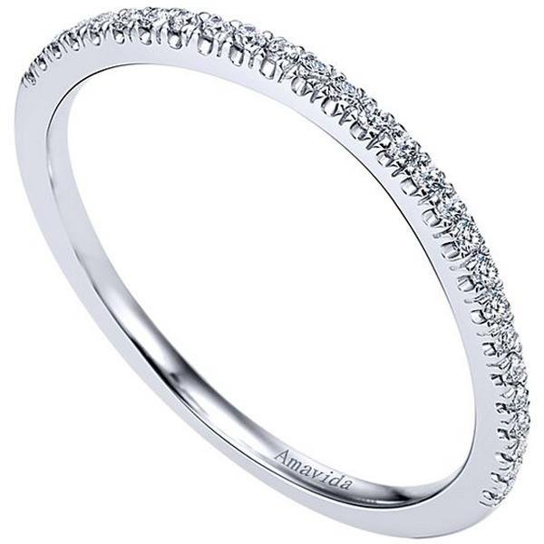 Gabriel Amavida "Jaeley" Curved Diamond Wedding Band