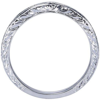 Gabriel Amavida "Kirie" Curved Diamond Wedding Ring