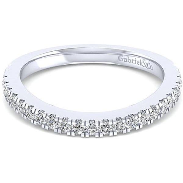 Gabriel Amavida Prong Set Diamond Wedding Ring