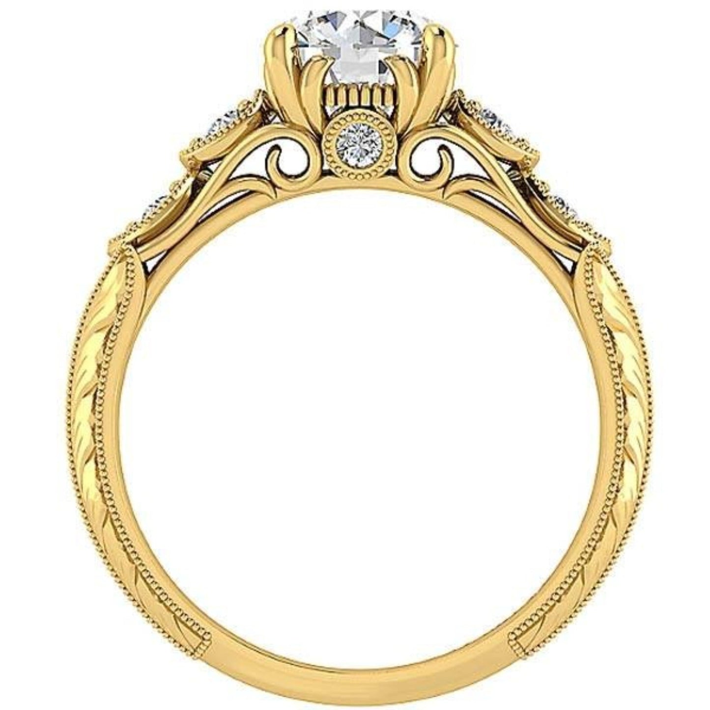 Gabriel & Co. Amavida "Chelsea" Diamond Engagement Ring