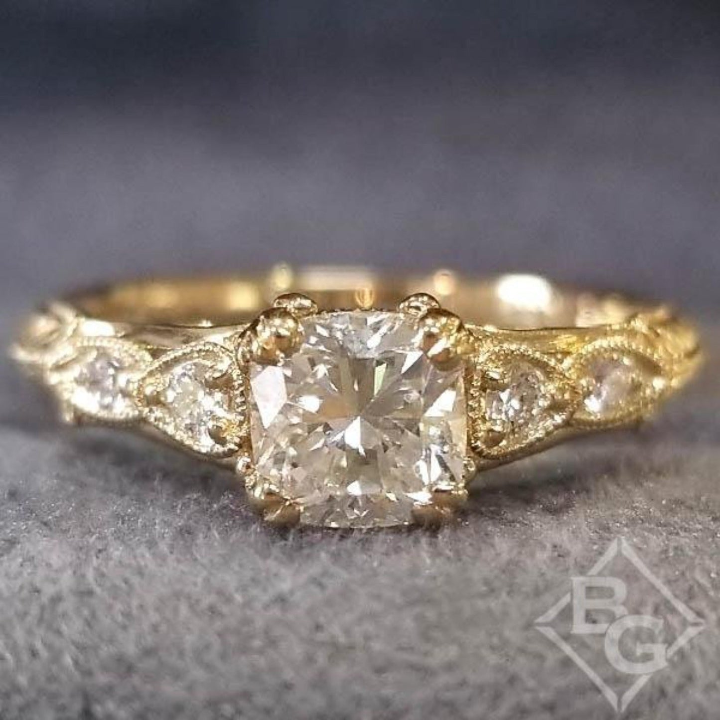 Gabriel & Co. Amavida "Chelsea" Diamond Engagement Ring