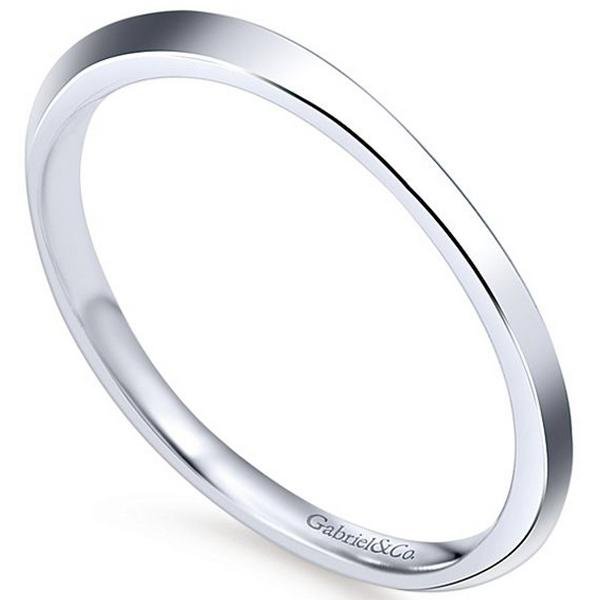 Gabriel "Ellis" Knife Edge Wedding Band