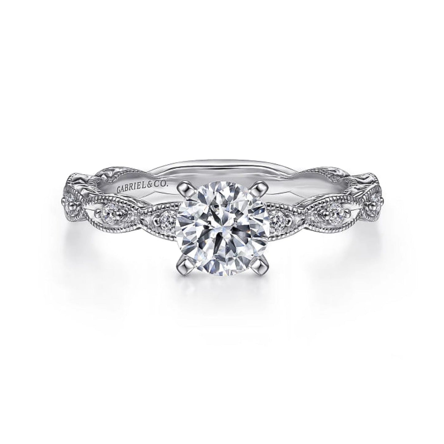 Gabriel & Co. "Sadie" Diamond Engagement Ring