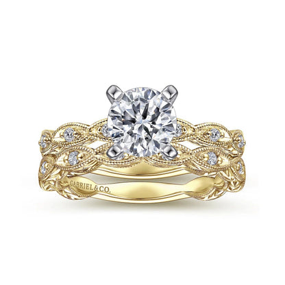 Gabriel & Co. "Sadie" Diamond Engagement Ring