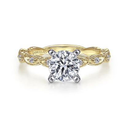 Gabriel & Co. "Sadie" Diamond Engagement Ring