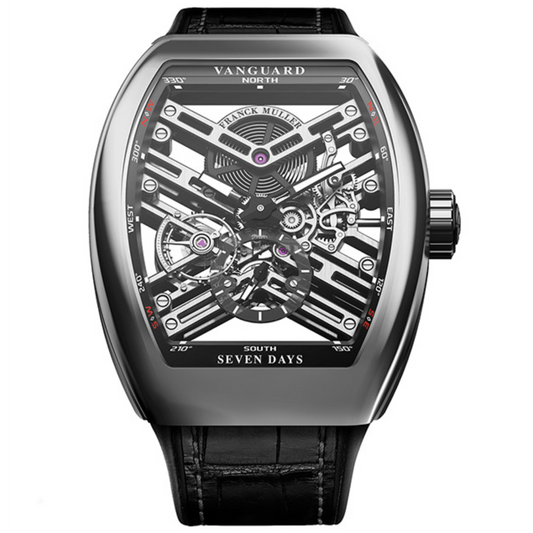 Franck Muller Vanguard 7 Day Power Reserve Skeleton- V45S6SQTBRAC