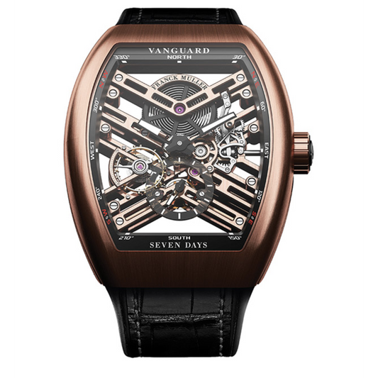 Franck Muller Vanguard 7 Day Power Reserve Skeleton- V45S6SQT5N