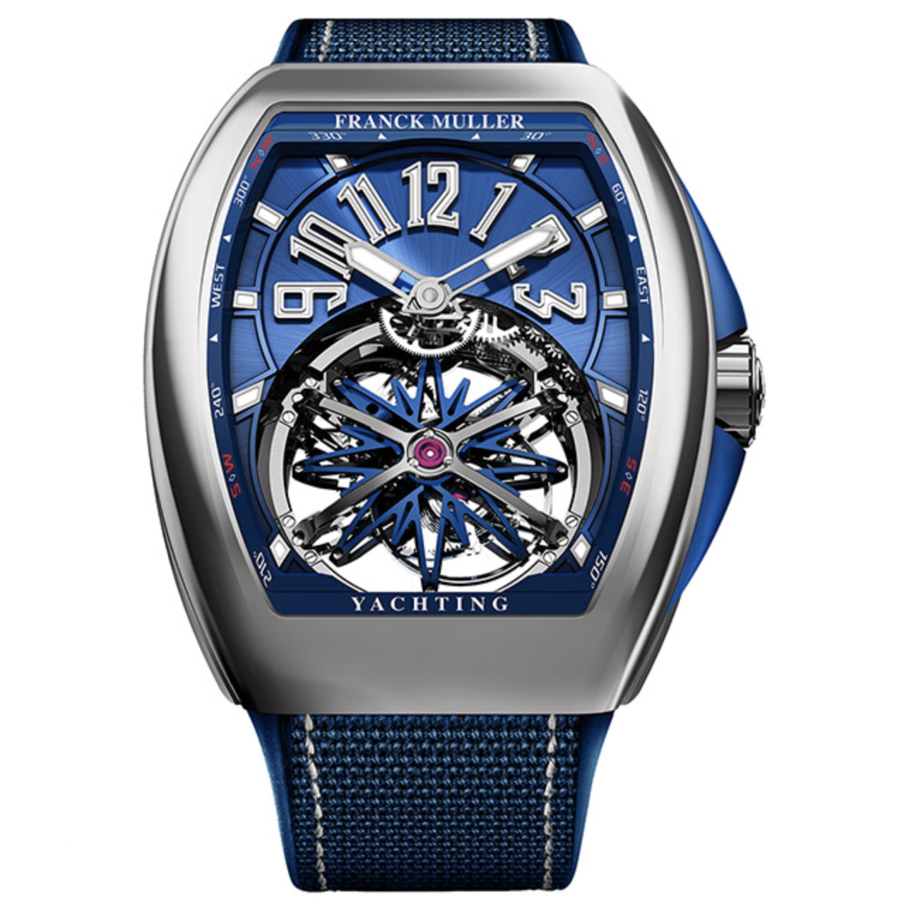 Franck Muller Vanguard Yachting Tourbillon- V45TGRCSYACHTACBL