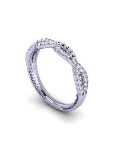 Verragio Women's Diamond Wedding Band 962W Renaissance