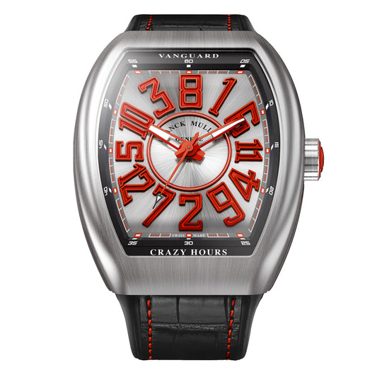 Franck Muller Vanguard Crazy Hours Red Watch- V 45 CH BR (RG)