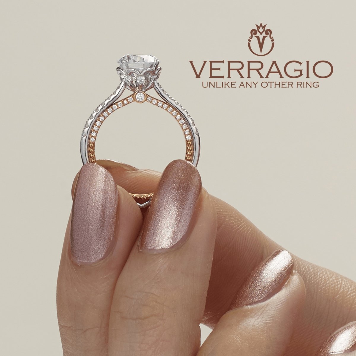 Verragio Women's Engagement Ring COUTURE-0456RD-2WR