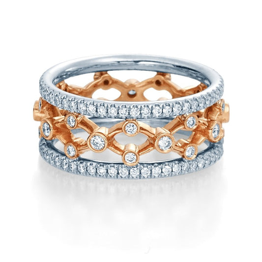 Verragio Women's Diamond Wedding Band ETERNA-4024-WRW