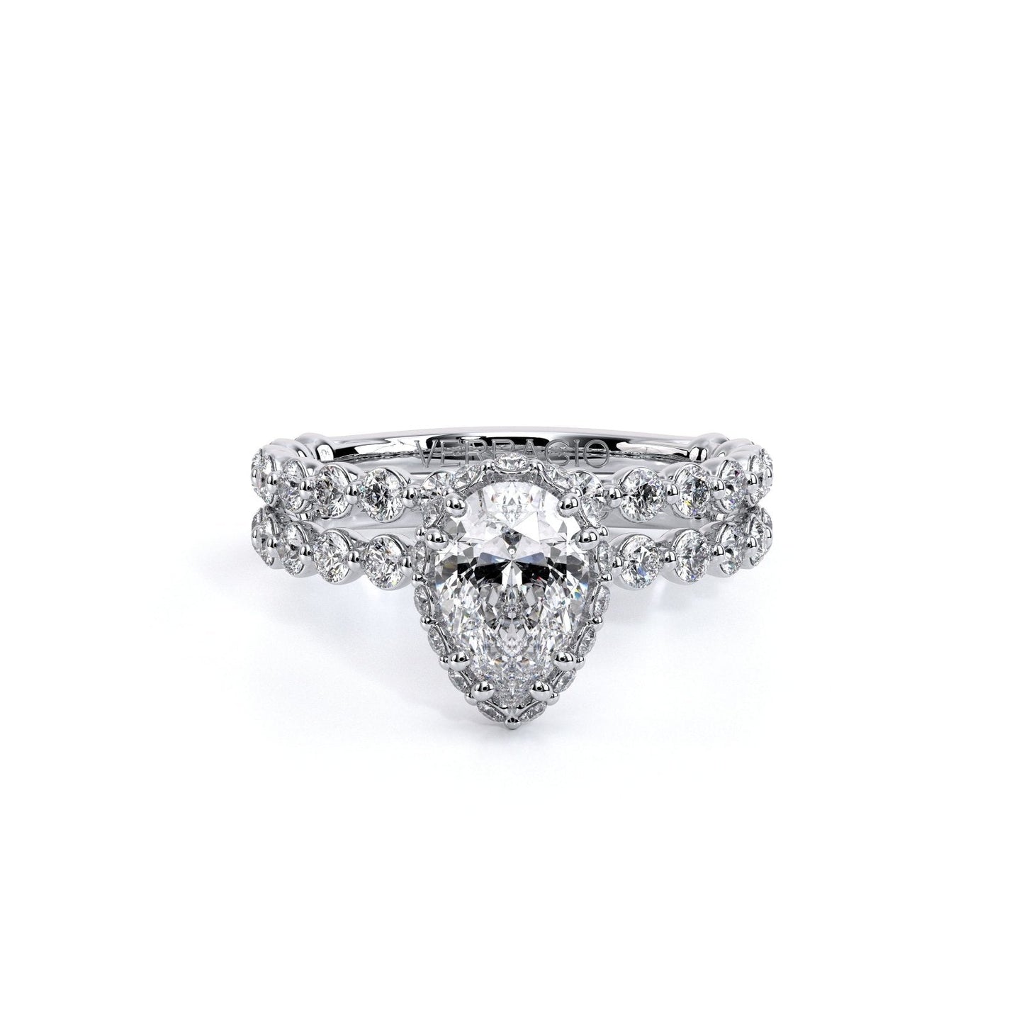 Verragio Women's Engagement Ring RENAISSANCE-984PEAR-2.0