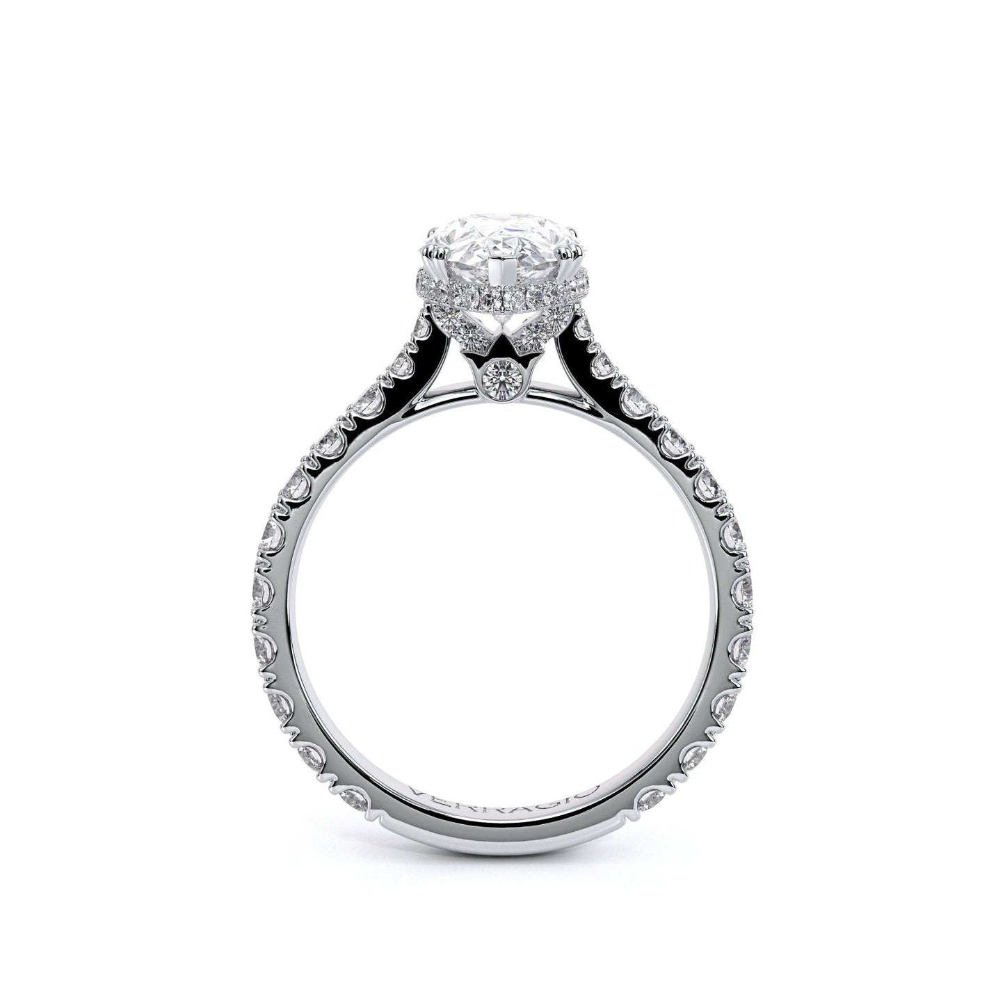 Verragio Women's Engagement Ring RENAISSANCE-985PEAR-2.2